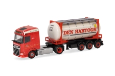 Herpa 320344 - H0 - DAF XG Container-Sattelzug Den Hartogh